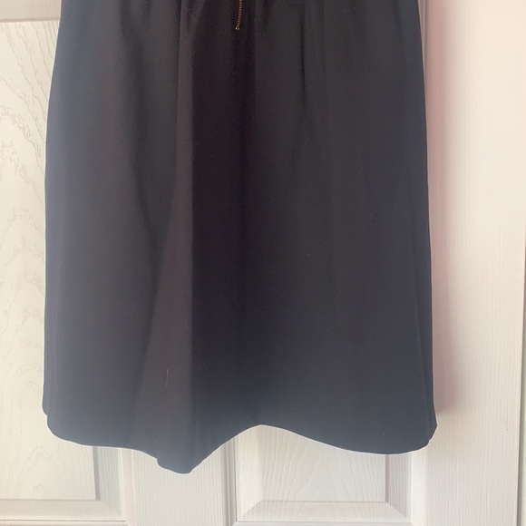 New Cynthia Rowley Black Double Knit Racerback Dress Medium - Picture 12 of 16